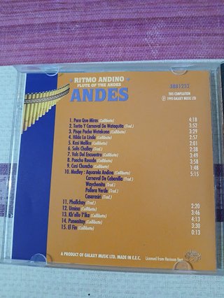 CD Music Around The World: Andes