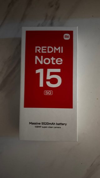 Xiaomi Redmi Note 15 5G Rojo