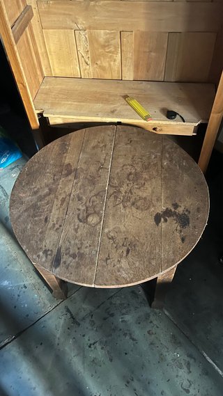 Mesa de Madera Antigua
