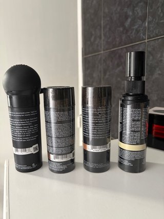Kit Fibras Capilares Keratina y Fijador