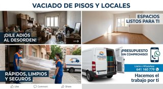 Vaciamos tu piso