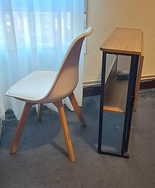 Mesa Escritorio Plegable madera + Regalo SILLA