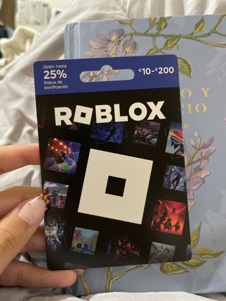 tarjeta roblox