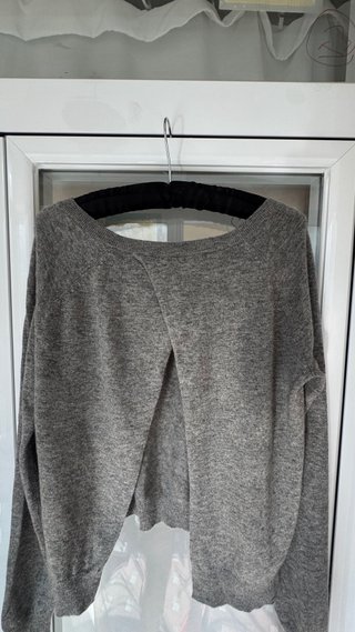 Jersey Patrizia Pepe Lana y Cashmere Gris