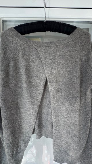 Jersey Patrizia Pepe Lana y Cashmere Gris