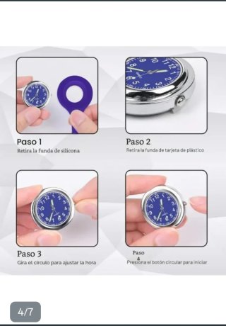 Pack 3 Relojes de Enfermera con Broche