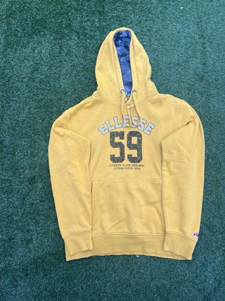 Sudadera Ellesse Amarilla con Capucha
