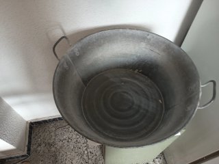 Barreño Antiguo de Metal 50 diámetro