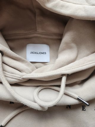 Sudadera Jack & Jones beige sin usar