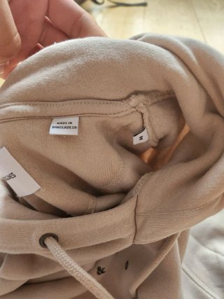 Sudadera Jack & Jones beige sin usar