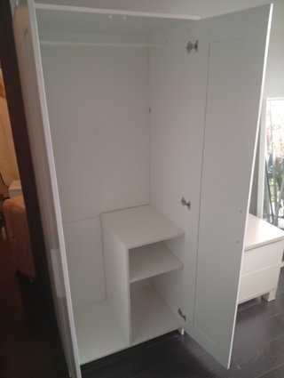 2 Armarios IKEA BRIMNES Blancos