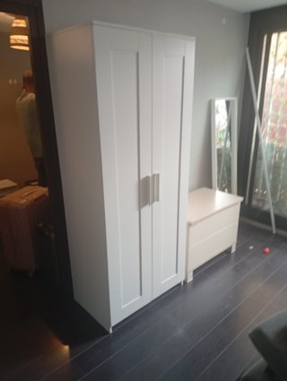 2 Armarios IKEA BRIMNES Blancos