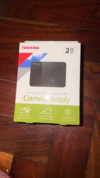 Disco Duro Externo Toshiba 2TB Canvio Ready