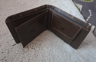 Cartera Louis Vuitton Marrón