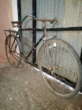 Bicicleta Negra Frenos Varillas