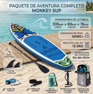 Paddle surf
