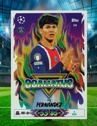 Dro Fernández Match Attax Champions League 349