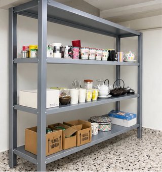 Scaffale metallico galvanizzato
