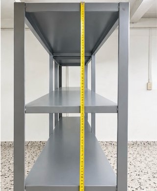 Scaffale metallico galvanizzato