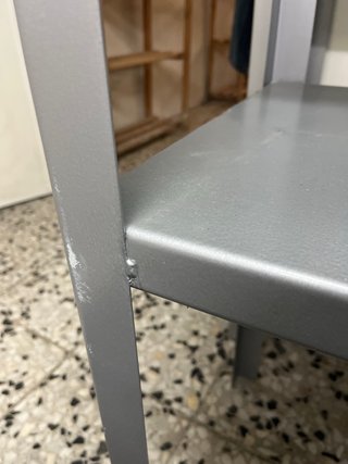 Scaffale metallico galvanizzato