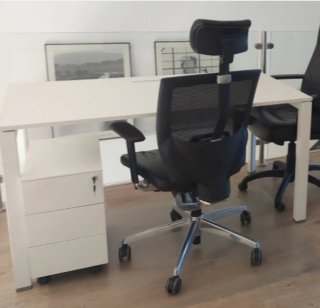 Mesa oficina despacho escritorio con cajonera de 3
