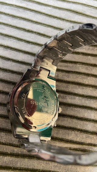 Reloj Hugo Boss Plateado y Azul