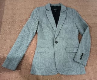 Americana gris Mango Talla 38