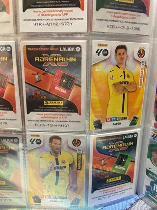 Adrenalyn XL 25-26 de bis valencia a kriptonita