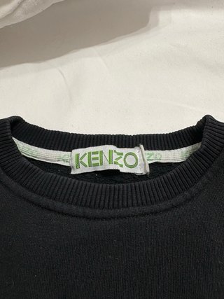 Sudadera Kenzo Negra con Tigre