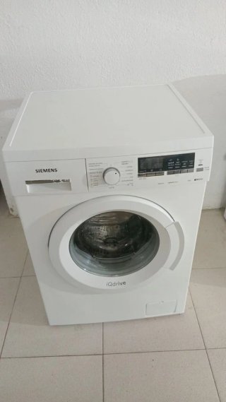 Lavadora Siemens iQdrive Blanca