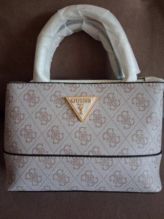 Bolso Guess Beige