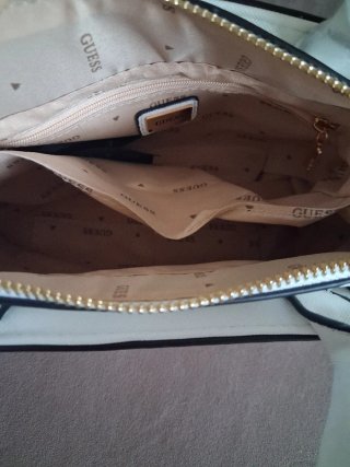 Bolso Guess Beige