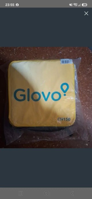 Mochila de reparto Glovo