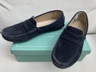 Náuticos de Ante Azul marino