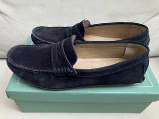 Náuticos de Ante Azul marino