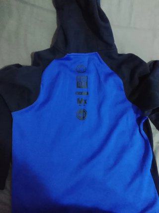Chándal Nike Negro y Azul Talla M