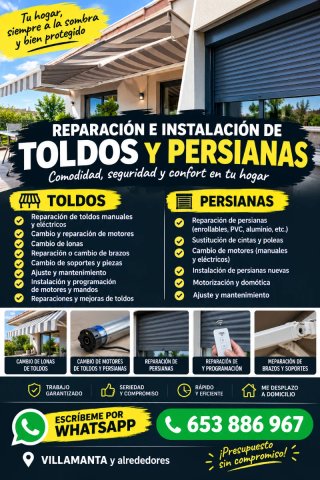 Toldos y Persianas