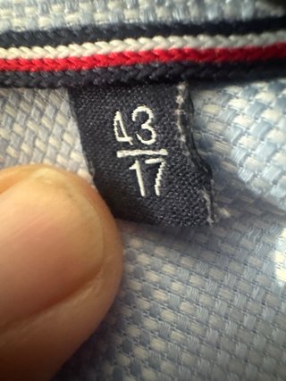 Camisa Tommy Hilfiger Azul