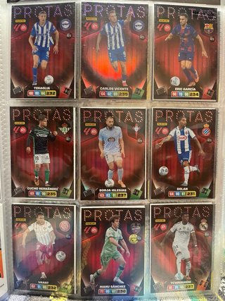 Cartas Adrenalyn XL 25-26 de diamantes a Protas