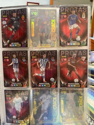 Cartas Adrenalyn XL 25-26 de diamantes a Protas