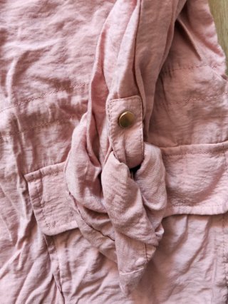 Chaqueta fina rosa