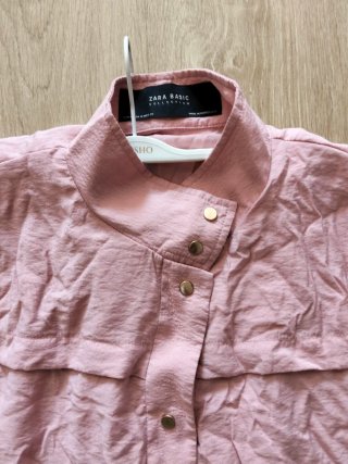 Chaqueta fina rosa