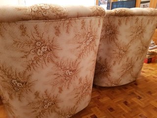 Sofá 3 plazas y 2 sillones floral
