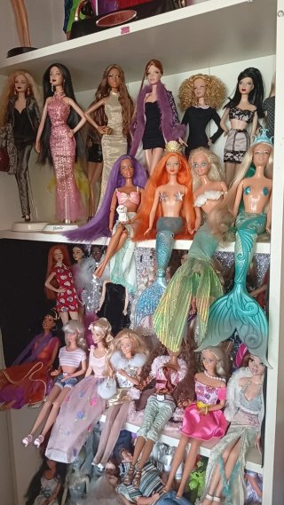 Lote de Barbies de colección