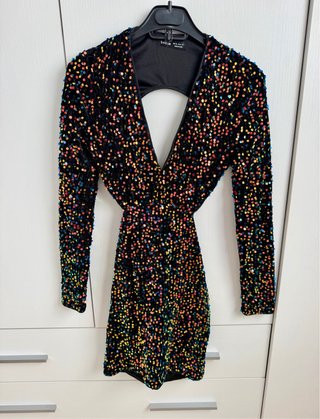 Vestido de Lentejuelas Shein
