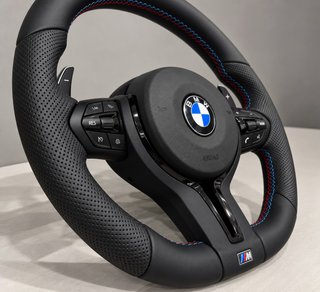 Volante BMW M Sport Cuero Perforado Con Levas