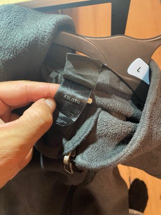 Chaqueta Polar The North Face Negra Hombre XXL