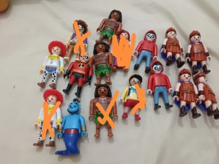 Vari pupazzi Playmobil