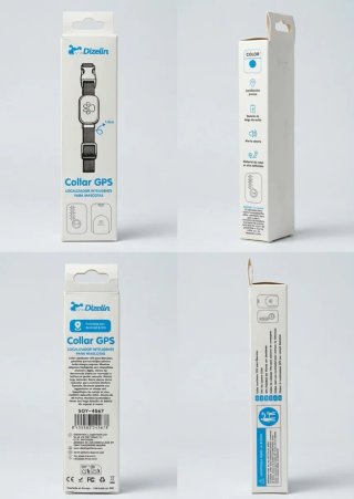 Collar GPS Localizador Inteligente Mascotas Dizeli