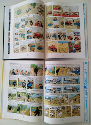 2 *Les aventures TINTIN au pays de l’or; tournesol